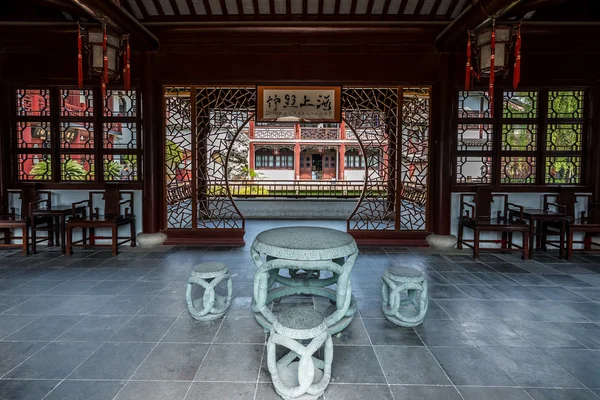 Wen miao confucius tempel shanghai china — Stockfoto