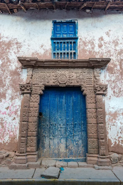 Porta antiga Andes peruanos — Fotografia de Stock