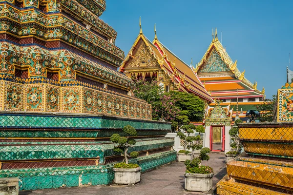 Temple intérieur Wat Pho temple bangagara Thaïlande — Photo