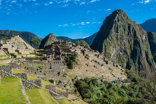 Machu Picchu ruine les Andes péruviennes Cuzco Pérou — Photo