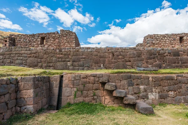 Tipon ruins peruvian Andes  Cuzco Peru — Stock Photo, Image