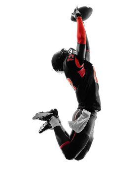 Amerikan futbolu oyuncusu alıcı top