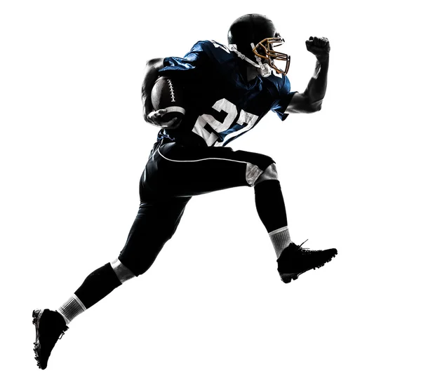 American football player man running — Stock Photo, Image