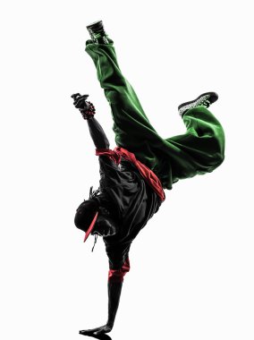 hip hop akrobatik break dansçı breakdans genç adam amut 