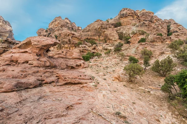 Desert scenic near Petra Jordan — Stock Photo, Image