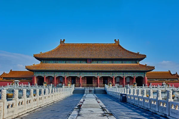 Zakázat Kunninggong palác z pozemské klid císařského paláce — Stock fotografie