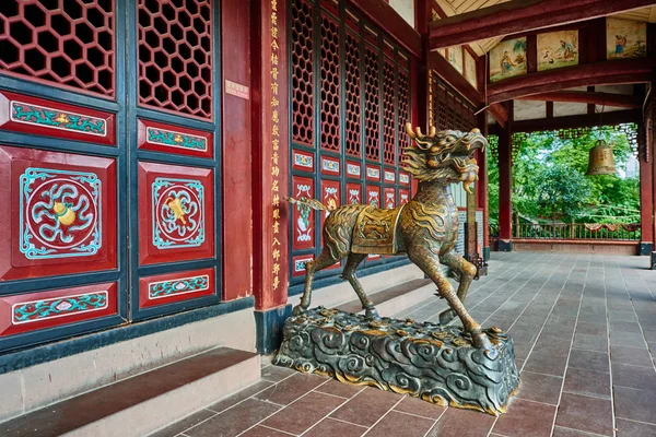 Qingyang Gong templet Chengdu Sichuan Kina — Stockfoto