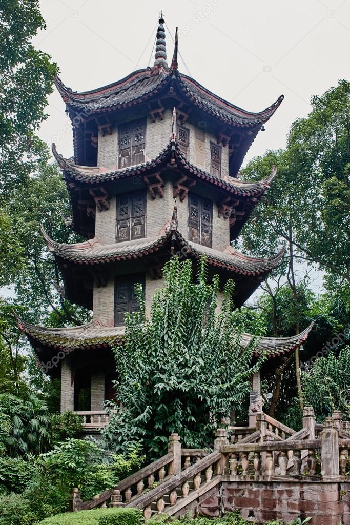 Du Fu thatched Cottage Chengdu Sichuan China