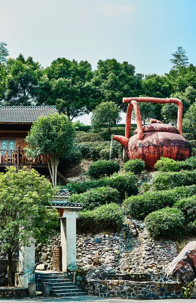 Tea house Guilin Yangshuo Guangxi  China — Stock Photo, Image