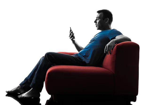 Man sofa couch — Stock Photo, Image