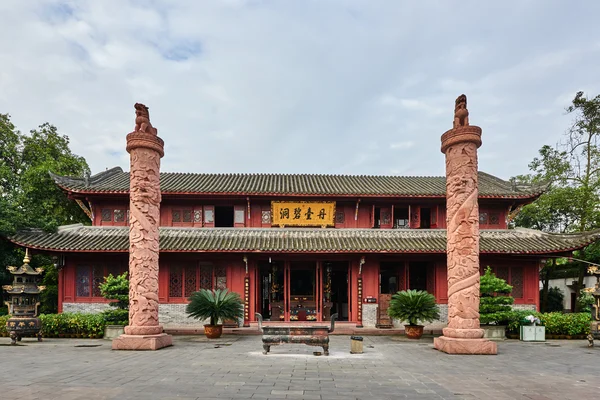 Qingyang Gong świątyni Chengdu Chiny Sichuan — Zdjęcie stockowe