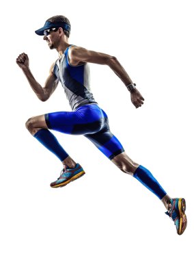 adam triatlon Ironman atlet rayları koşma