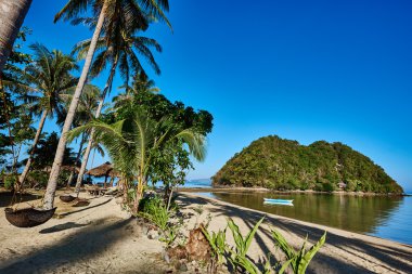 marimegmeg beach El Nido Palawan Filipinler