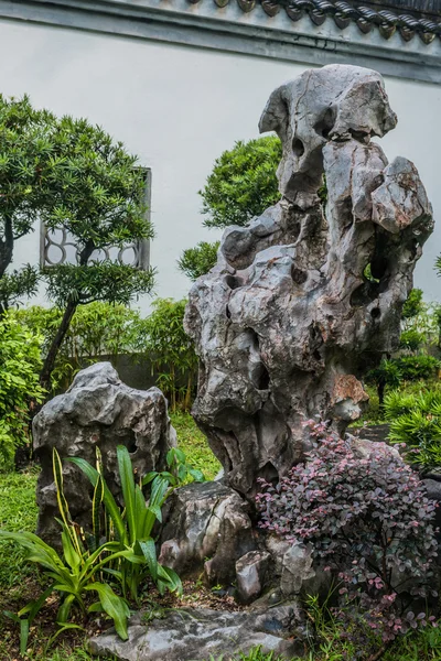 Sculpture Kowloon Walled City Park Hong Kong — Stock Photo, Image