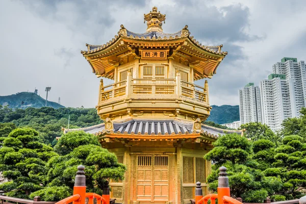 Pavilhão de Perfeição Absoluta Chi Lin Hong Kon — Fotografia de Stock