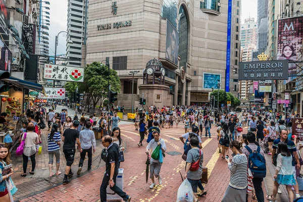 Shopping Times Square Causeway Bay Hong Kong — Stockfoto