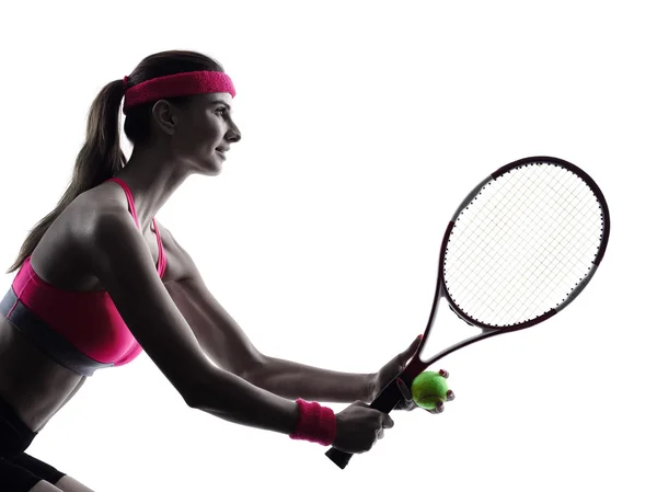 Woman tennis player — Stock Photo, Image