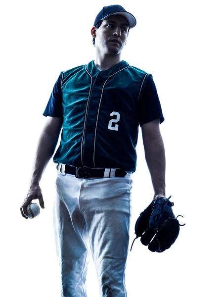 Man playing baseball — Stock Photo, Image