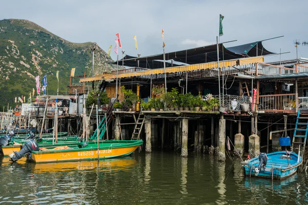 Stelzenhäuser tai o lantau island hong kong — Stockfoto