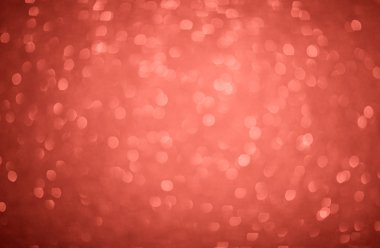 Gümüş ışıkları kırmızı parlak arka plan bokeh ile defocused