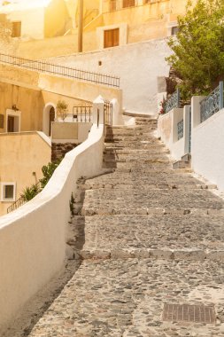 Merdiven ile Yunanistan sokak