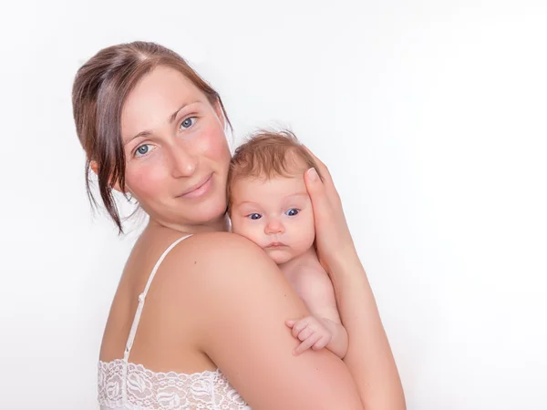 Stolz Mutter der Tochter — Stockfoto