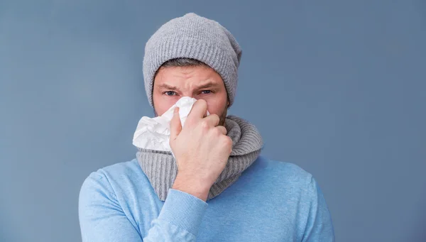 Having a cold — Stock Photo, Image