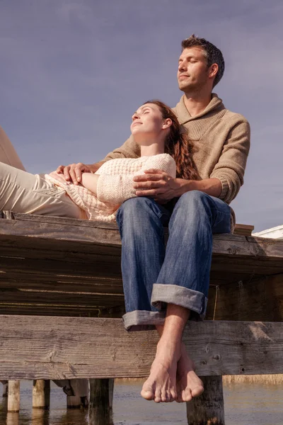 Sea lying — Stock Photo, Image