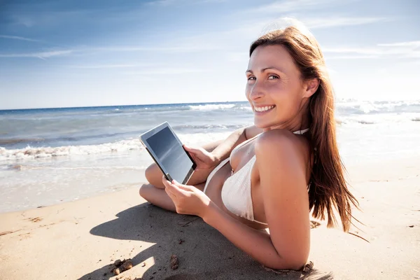 Spiaggia estiva — Foto Stock