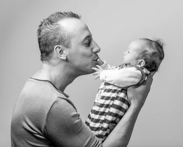 Man with toddler — Stock Photo, Image