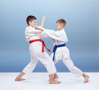 Çocuk karate teknikleri eğitimi