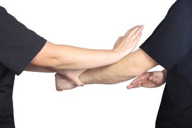 Sporcuların performansını Wing Chun Kung Fu bloklarında