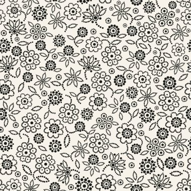 Kusursuz çiçek deseni