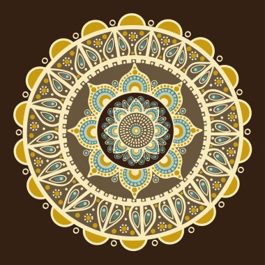 Dekoratif yuvarlak dekorasyon