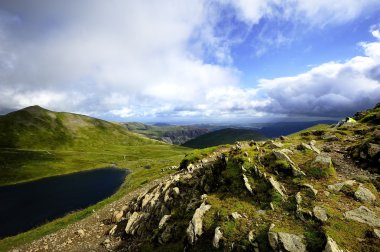 Kırmızı Tarn ve Birkhouse Moor