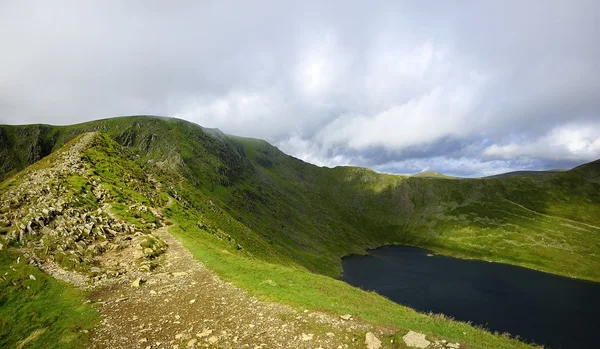 Striding Edge and Helvellyn — Stock Photo, Image