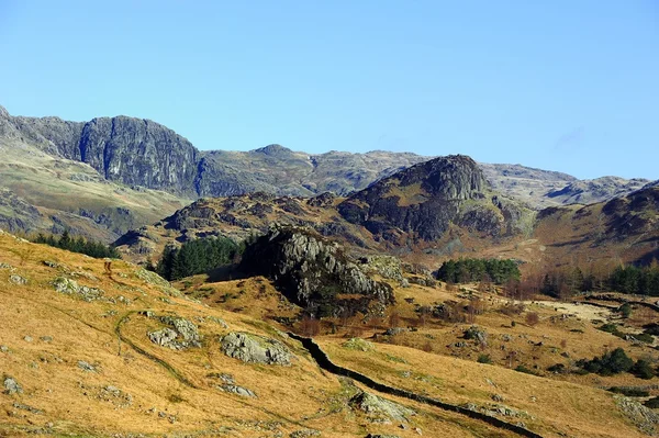 Great Langdale fjällen — Stockfoto