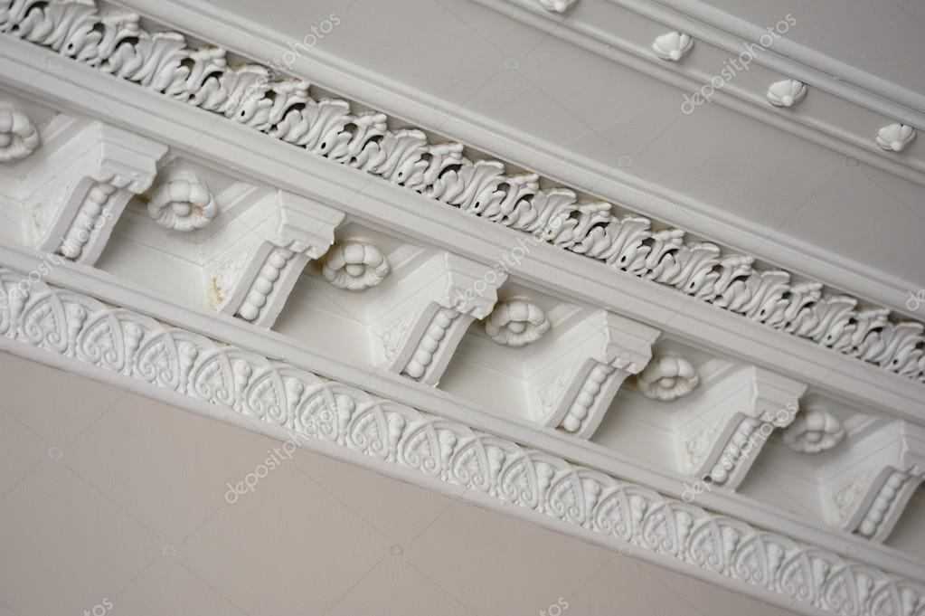 Decorative Moulding At The Ceiling Stock Photo By C Drewrawcliffe 106982328