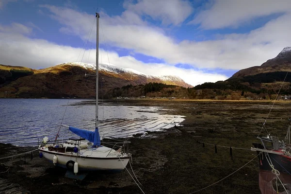 Port w Glen Coe — Zdjęcie stockowe