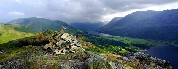 Nubi di tempesta su Buttermere — Foto Stock