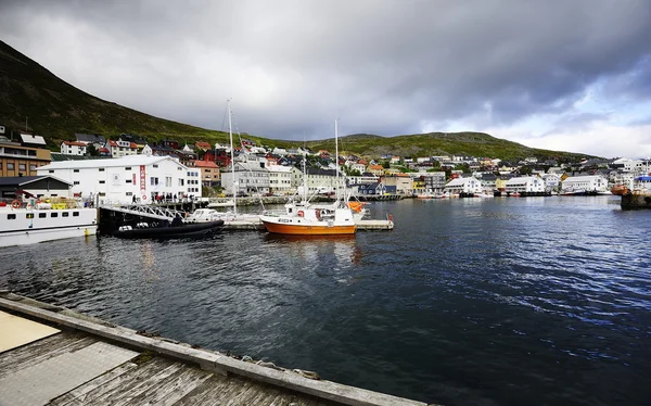 ノルウェー漁師の港 — ストック写真