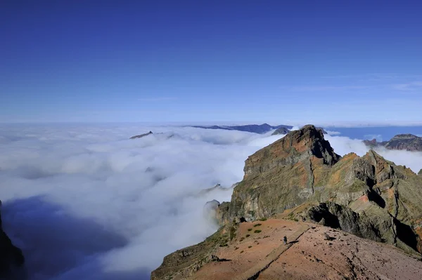 Boven de wolken — Stockfoto