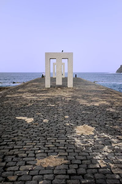 Obra de arte en el muelle —  Fotos de Stock