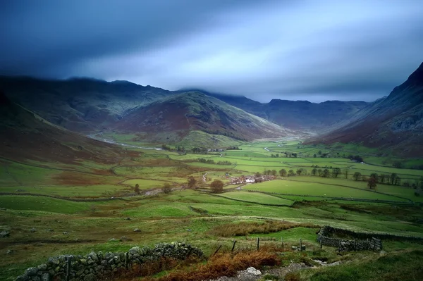 Langdale údolí — Stock fotografie