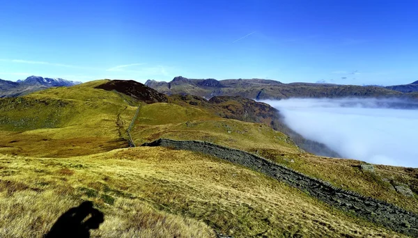 Wolk inversie — Stockfoto