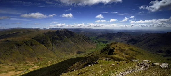 The Great Langdale Valley — Stock Photo, Image