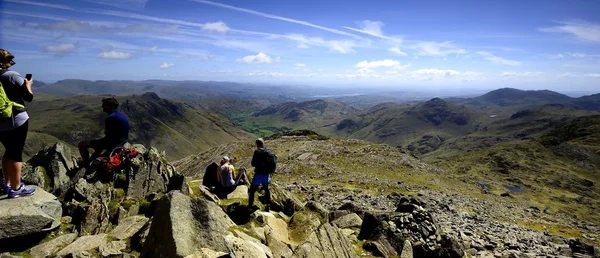 Bowfell Summit — Stock Photo, Image