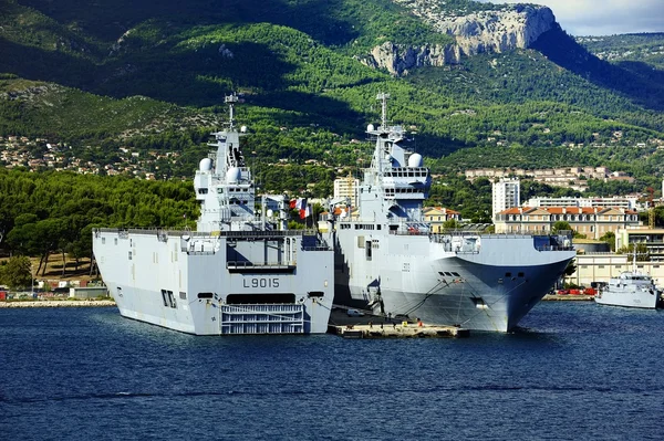 Navi sorelle della Marina Militare Francese — Foto Stock
