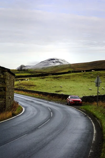 Winter on Pen-y-ghent — Stock Photo, Image