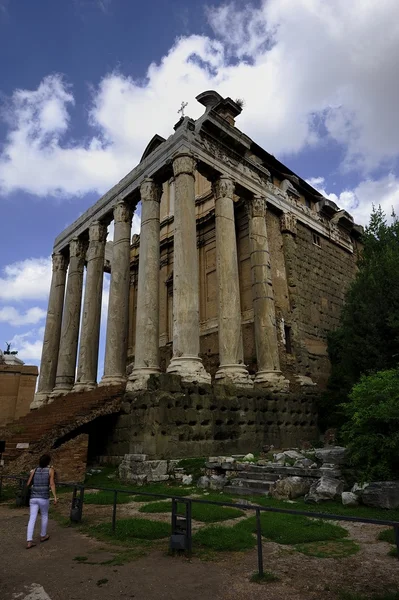 Les ruines de la vieille Rome — Photo